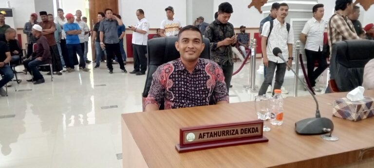 Anggota DPRK Aceh Timur AFTAHURRIZA (DEKDA) Apresiasi TNI – POLRI Jaga Kondusifitas Pilkada 2024