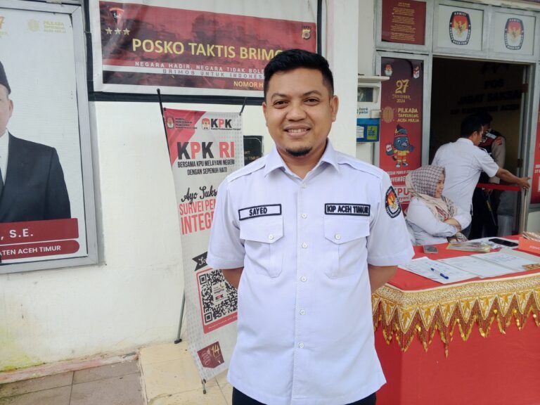 KIP Aceh Timur Gelar Rapat Pleno Terbuka Rekapitulasi Hasil Penghitungan Suara Pilkada 2024