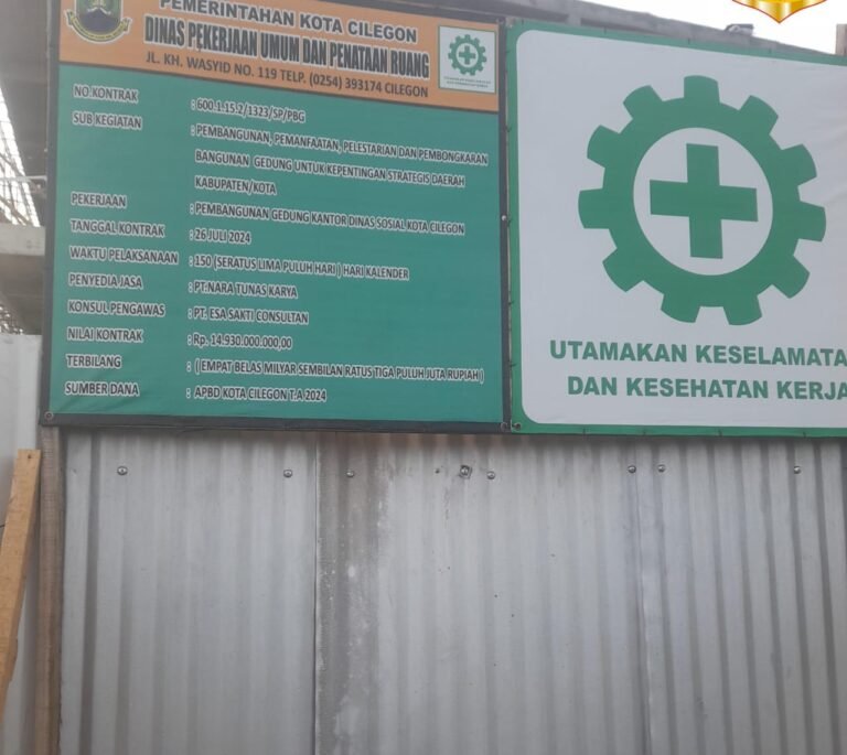 LSM Japati Soroti Masalah Kualitas Pekerjaan di Lokasi Proyek Gedung Dinsos