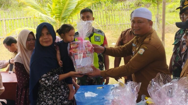 Kolaborasi Polsek Serbajdi Bersama Muspika Peunaron Dalam Mengatasi Stunting