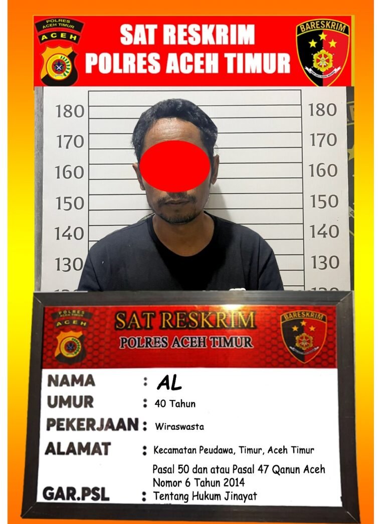 Polres Aceh Timur Amankan Pelaku Pencabulan