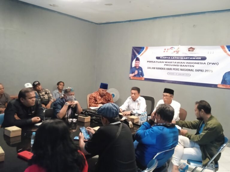 Sambut Peringatan Hari Persatuan Nasional, PWI Banten Gelar Karya Latih Wartawan 
