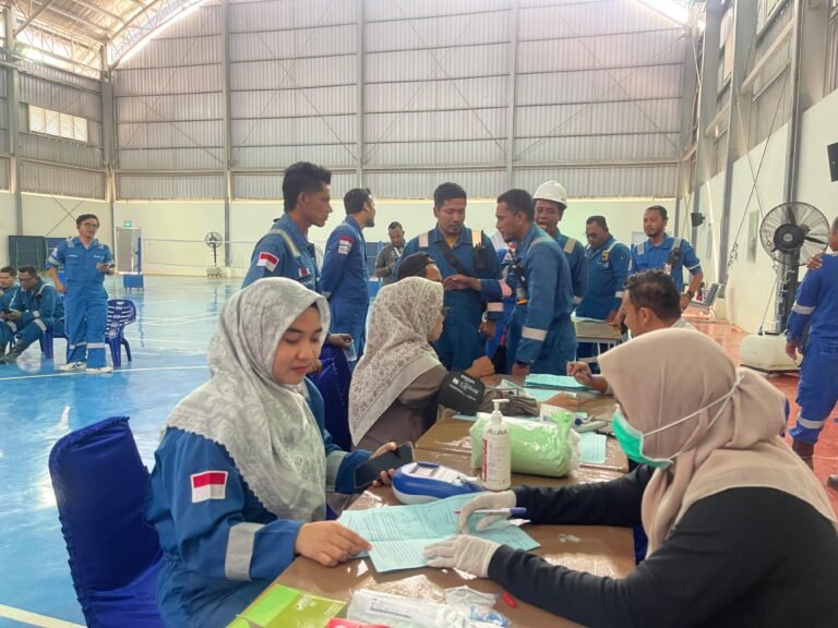 Jelang Ramadan dan Idul Fitri, Pekerja Medco E&P Malaka Sumbang 100 Kantong Darah