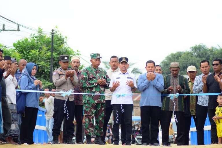 Dukung Akses Mobilitas Warga,Medco E&P Malaka Bangun Jembatan Permanen