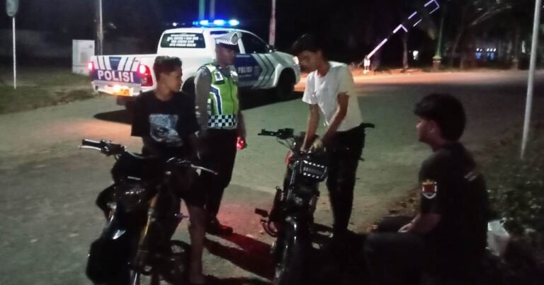 Satlantas Polres Aceh Timur Tingkatkan Patroli Selama Ramadhan Cegah Balap Liar