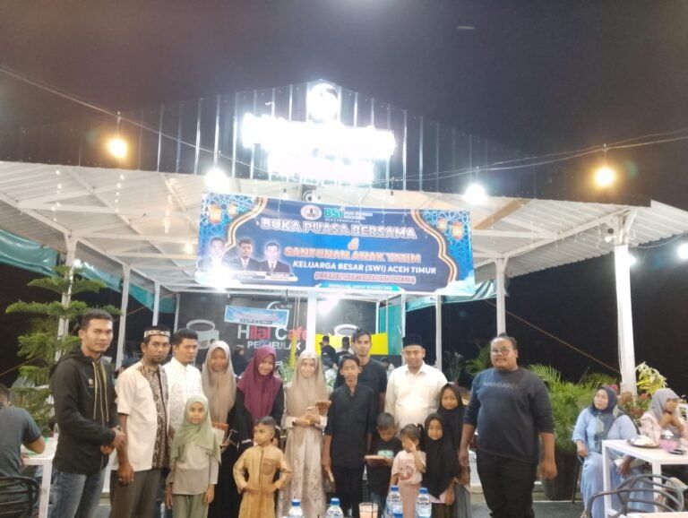 SWI Aceh Timur Gelar Buka Puasa Bersama dan Santuni Anak Yatim