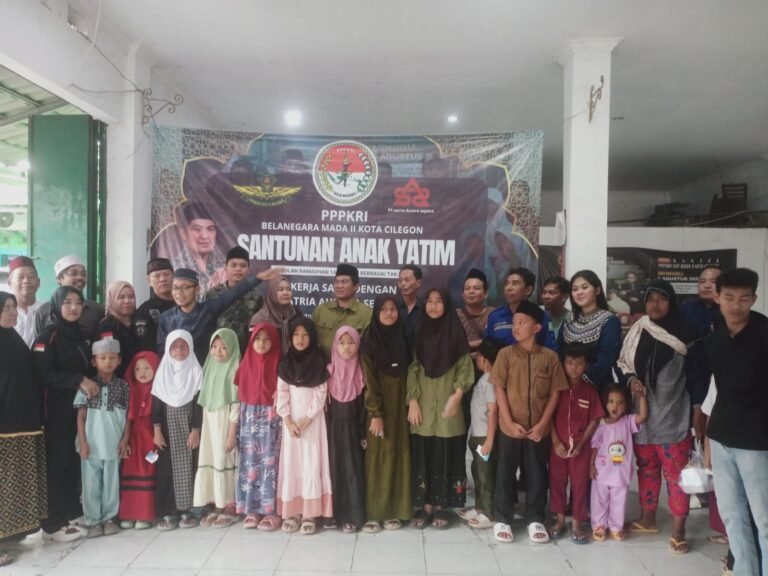 Sat Bela Negara Cilegon Bekerjasama dengan PT Satria Aurora Sejahtera Menggelar Acara Santunan Anak Yatim dan Dhuafa