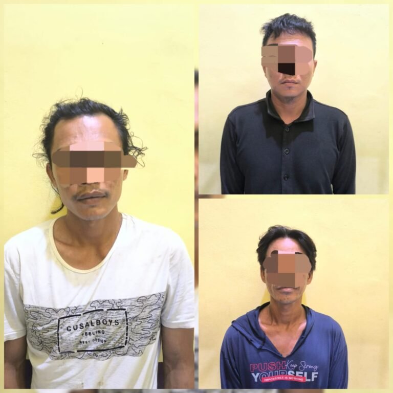 Tiga Pelaku Pencurian Pasir Timah Ditangkap di Lautan Bangka Belitung