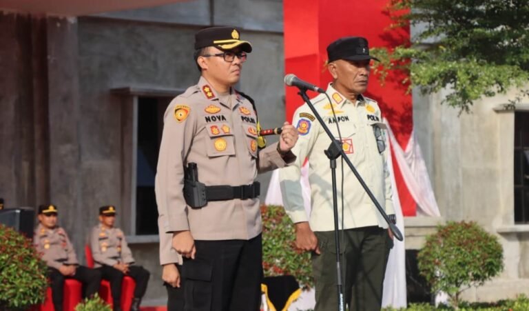 Polres Aceh Timur Gelar Apel Operasi Ketupat Seulawah 2025