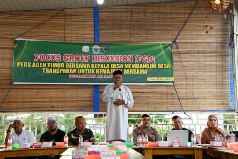 Membangun Sinergi:Peran Pers Dan Kepala Desa Dalam Mewujudkan Transparansi Di Idi Rayeuk