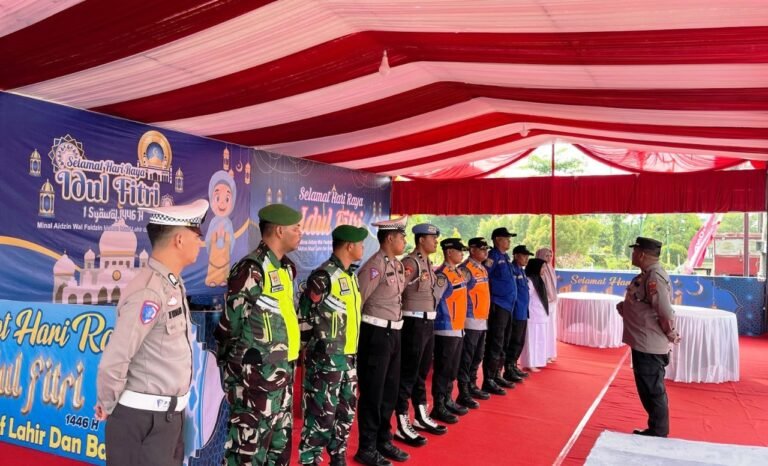 Operasi Ketupat Seulawah 2025, Polres Aceh Timur Dirikan 1 Pos Pengamanan dan 1 Pos Pelayanan