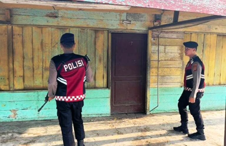 Sat Samapta Polres Aceh Timur Intens Patroli Pastikan Keamanan Rumah Warga Saat Mudik
