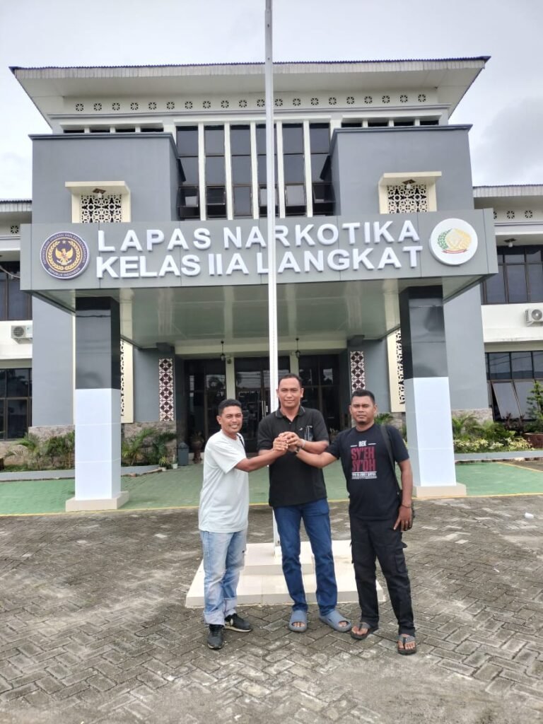KPLP Narkotika Kelas IIA Langkat Terima Kunjungan Silaturahmi dua Organisasi AWAI Dan JWI Perkuat Sinergitas