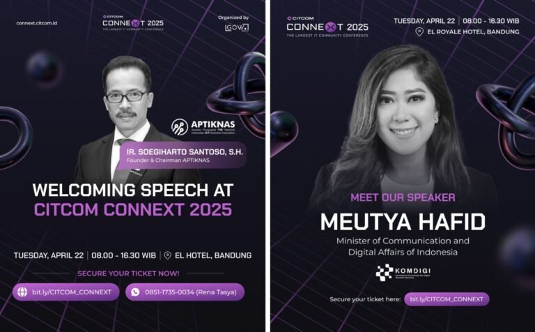 APTIKNAS Siap Sukseskan CITCOM CONNEXT 2025 di Bandung