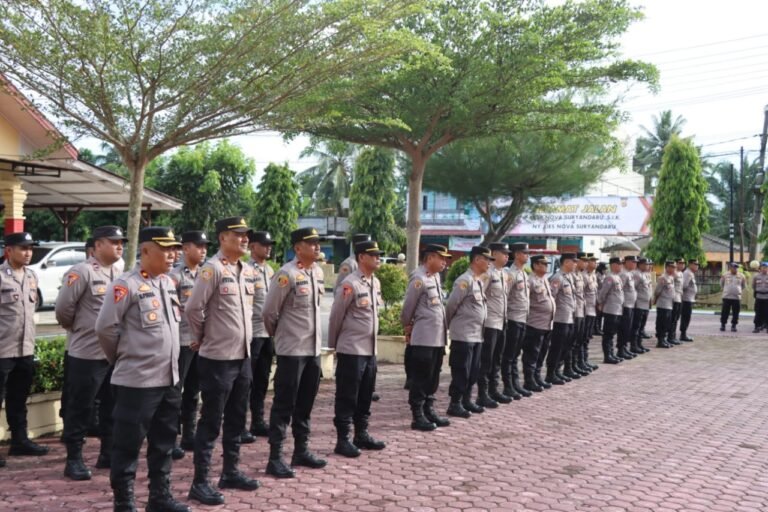 Pimpin Apel Perdana, Ini yang Ditekankan Kapolres Aceh Timur