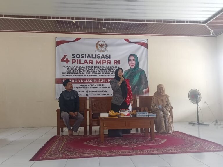 Ade Yuliasih Anggota DPD RI Sosialisasikan 4 Pilar MPR RI di Yayasan Anak Negeri Banten 