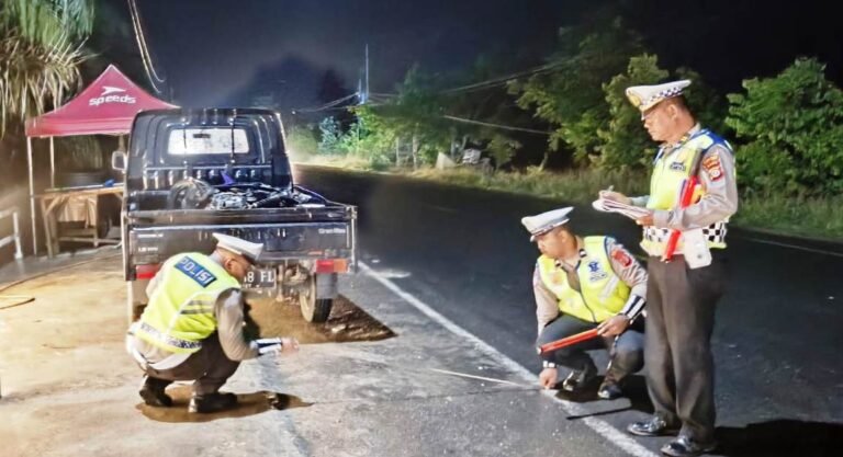Kasat Lantas Polres Aceh Timur Imbau Pengguna Jalan Untuk Tingkatkan Kewaspadaan