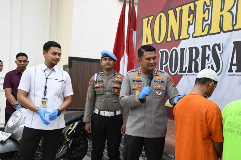 Enam Organisasi Wartawan Apresiasi Kinerja Polres Aceh Timur Dan Minta Polda Aceh Berikan Penghargaan.