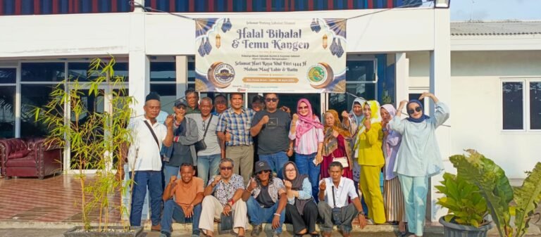 Keluarga Besar Sahabat Alumni SMP Al Hadid Angkatan 92 Gelar Halal Bihalal Pererat Silahturahmi