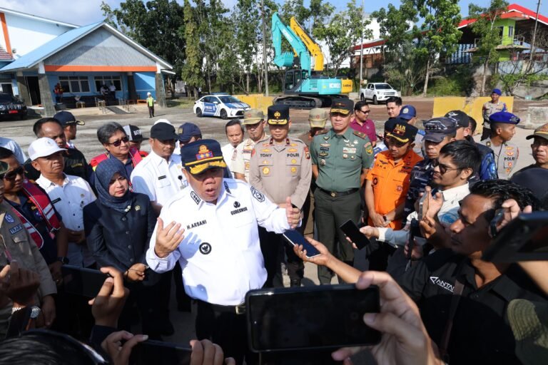 Danrem 045/Gaya Bersama Forkopimda Babel Survey Alur Pelayaran Pelabuhan Pangkalbalam