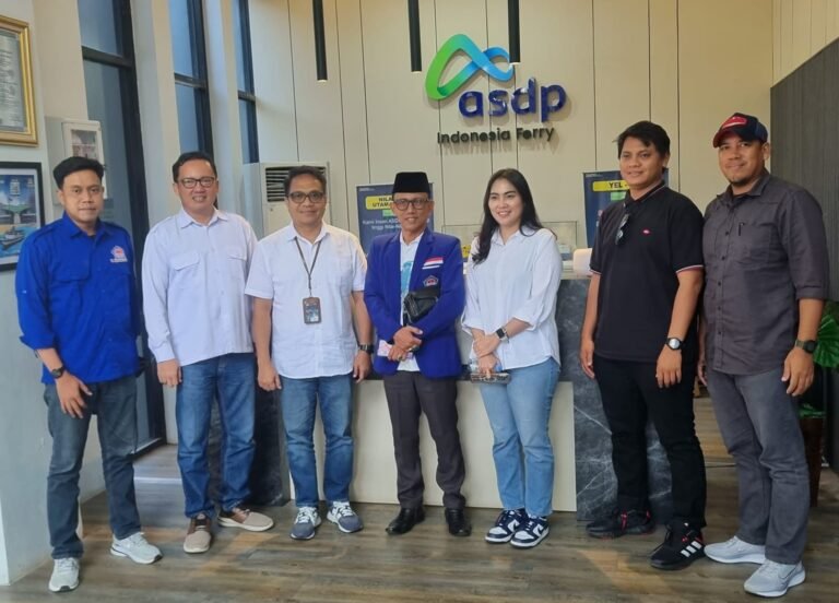 Gelar Silaturahmi, HNSI Kota Cilegon Sinergikan Program Pro Nelayan dengan ASDP Cabang Utama Merak 