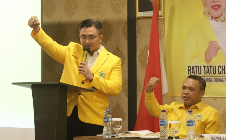 Andika Hazrumy Terpilih Aklamasi Pimpin Golkar Banten
