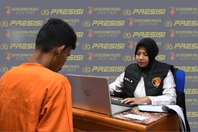 Dua Tahun DPO, Pelaku Pencabulan Terhadap Anak Berhasil Diamankan Oleh Satreskrim Polres Aceh Timur