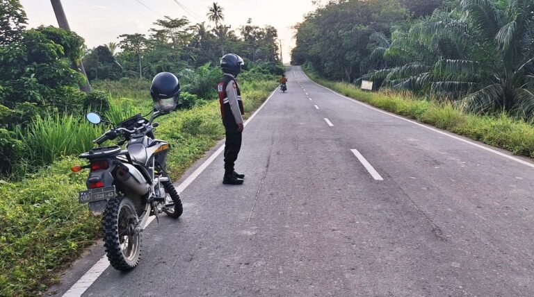 Respon Keluhan Warga, Polsek Ranto Peureulak Masifkan Patroli Antisipasi Aksi Balapan Liar