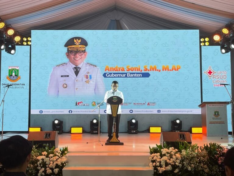 Peresmian RSUD Labuan Kabupaten Pandeglang Oleh Gubernur Banten Andra Soni, Diberi Nama RSUD Irsyad Juwaeli