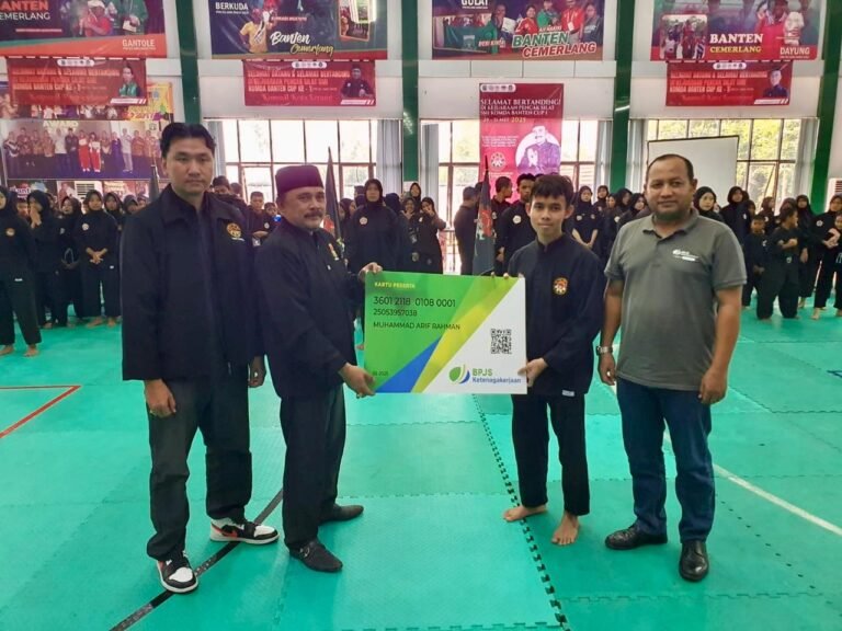 Hadapi Kejuaraan KOMDA Banten CUP 1, 197 Atlit Pencak Silat SMI Terlindungi BPJS 