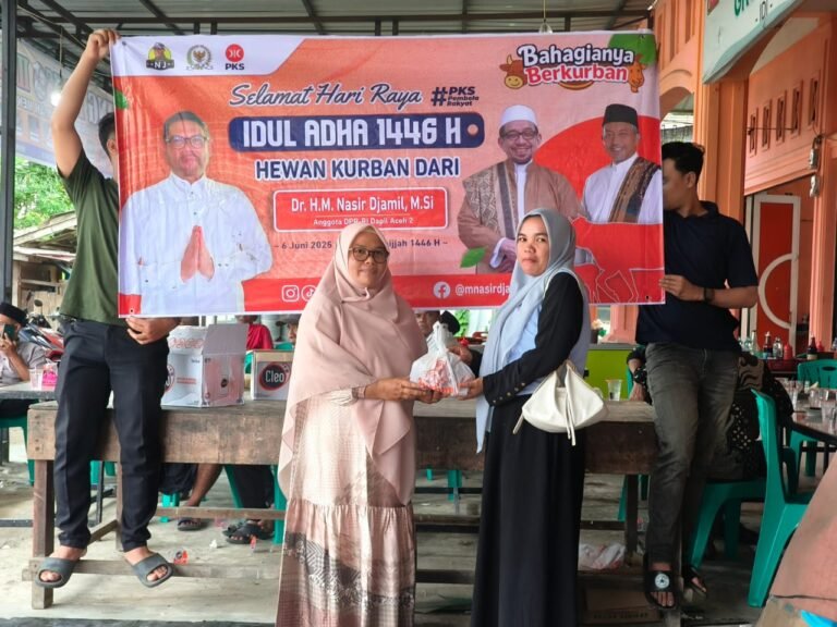 PKS Aceh Timur Tebar Semangat Berkurban, Perkuat Solidaritas Sosial Lewat Idul Adha 1446 H