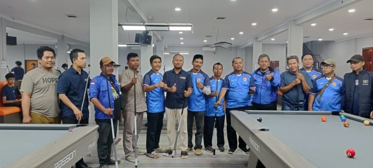 POBSI dan SIWO PWI Cilegon Gelar Sparing Biliar, Perkuat Sinergi Olahraga dan Media
