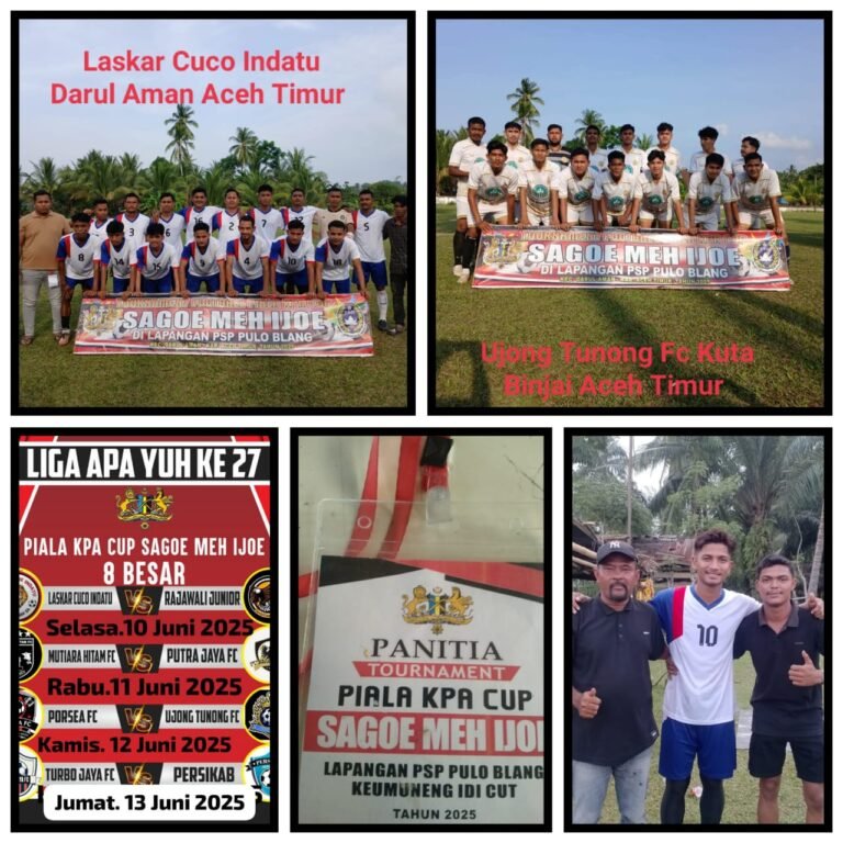 Ujong Tunong FC Tantang Laskar Cuco Indatu di Final KPA Cup 2025 Usai Tundukkan Persikab Kabu Lewat Drama Adu Penalti