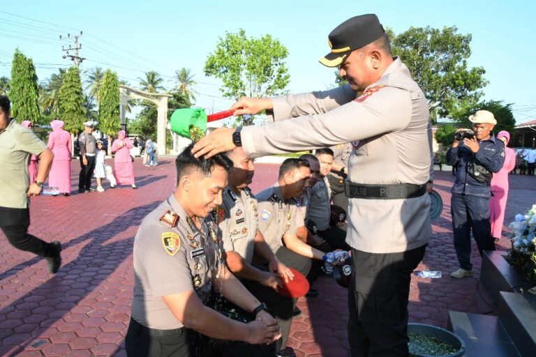 Menjelang Hari Bhayangkara Ke 79, 48 Personel Polres Aceh Timur Naik Pangkat