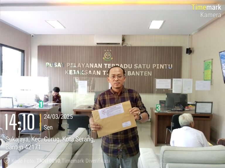 Ketua LSM JAMBAKK Feriyana Apresiasi Kejati Banten atas naiknya Status Kasus Dugaan Korupsi PT ABM ke Tahap Penyidikan