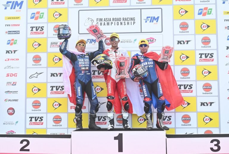 Podium Lagi, Pebalap Binaan Astra Honda Kencang melesat di Balapan Internasional