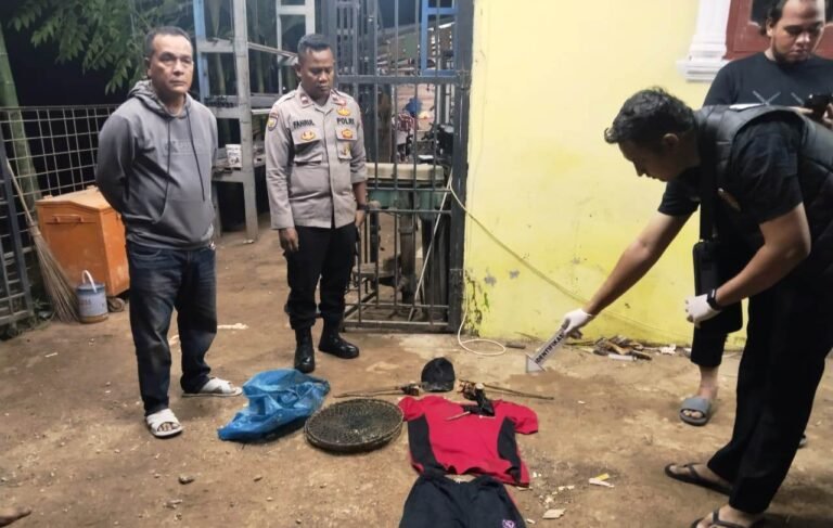 Unit INAFIS Satreskrim Polres Aceh Timur Identifikasi Temuan Mayat di Peureulak