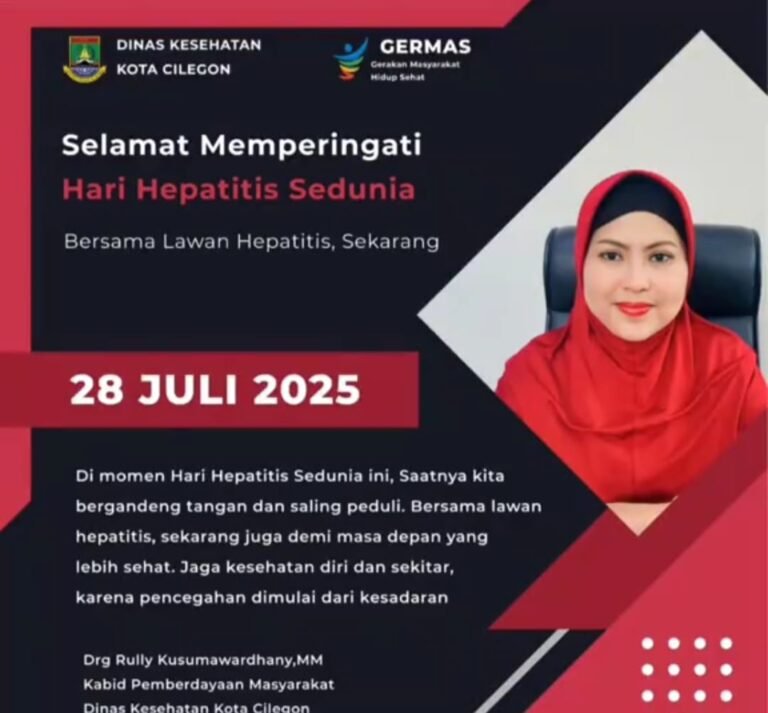 Lawan Hepatitis Dimulai dari Kita, Sekarang! Dinkes Cilegon Gaungkan Aksi Nyata