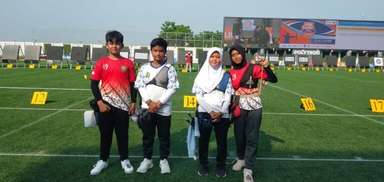 Pranaja Affan Adhyastha, Atlet Asal Cilegon Raih Medali Emas dan Perak di Kejurnas Junior Panahan 2025