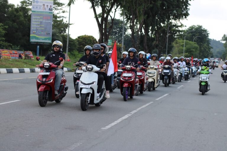 Convoy Merdeka: Bikers Honda Batam Kobarkan Semangat HUT RI ke-80