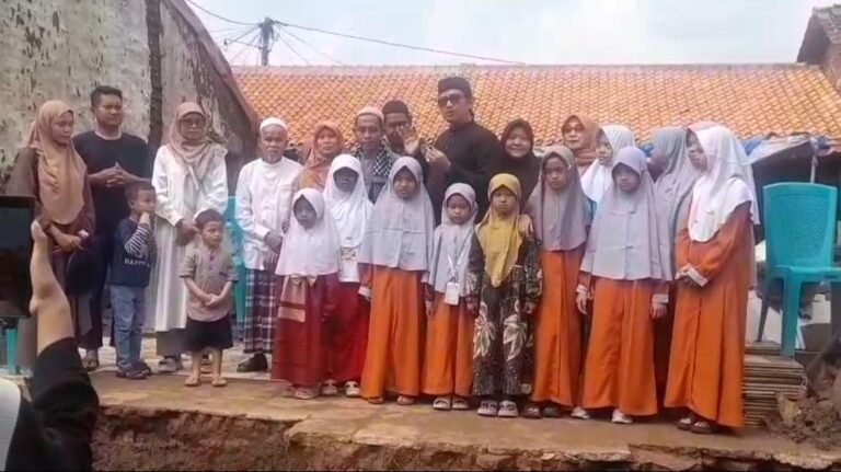 Peletakan Batu Pertama Griya Qur’an L-Tawadhu, Warga Cilegon Sambut Harapan Baru