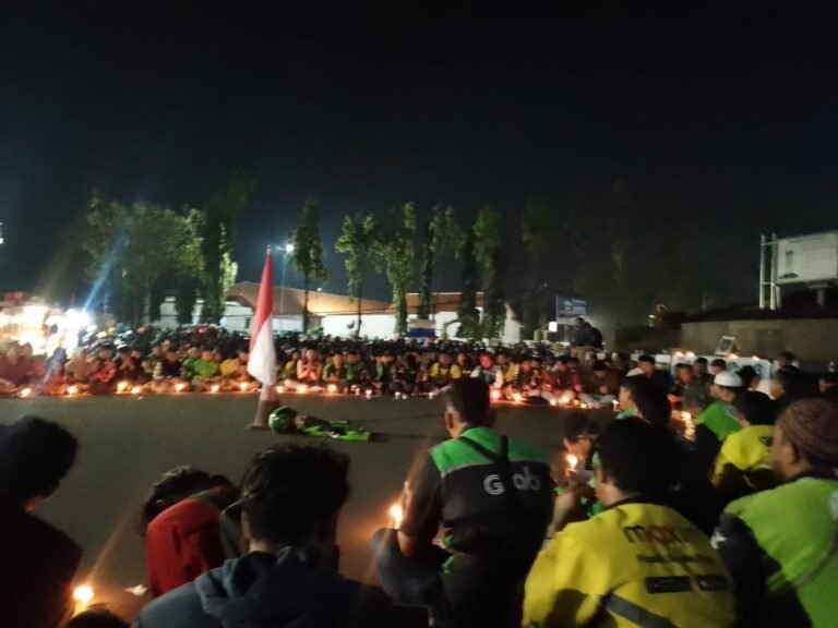 GMNI dan Komunitas Ojol Gelar Doa Bersama untuk Affan, Desak Polisi Usut Tuntas Kasus