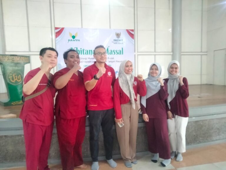 Kolaborasi BAZNAS dan Komunitas Pawon,  Gelar Sunat Massal di Cilegon