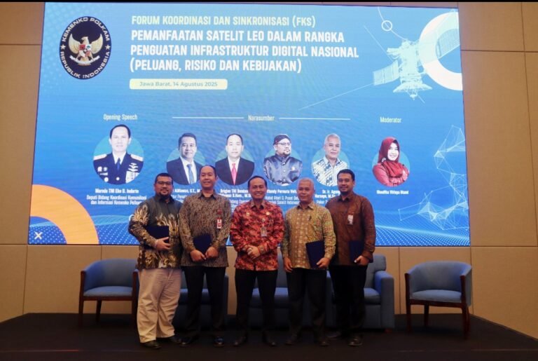 Kemenko Polkam: Satelit Orbit Rendah Jadi Game Changer Penguatan Infrastruktur Digital Nasional