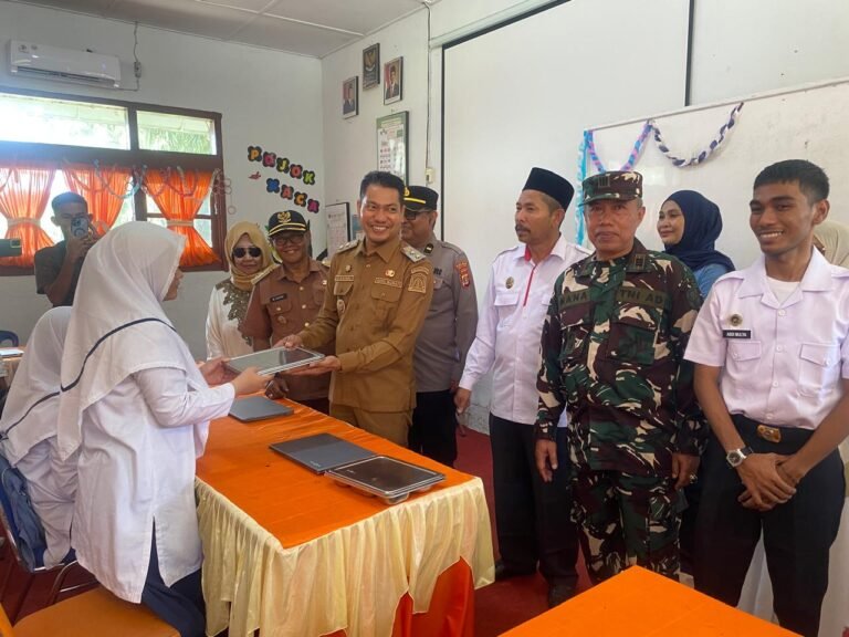 Wakil Bupati Aceh Timur Launching BMG Didesa Keude Blang Idi