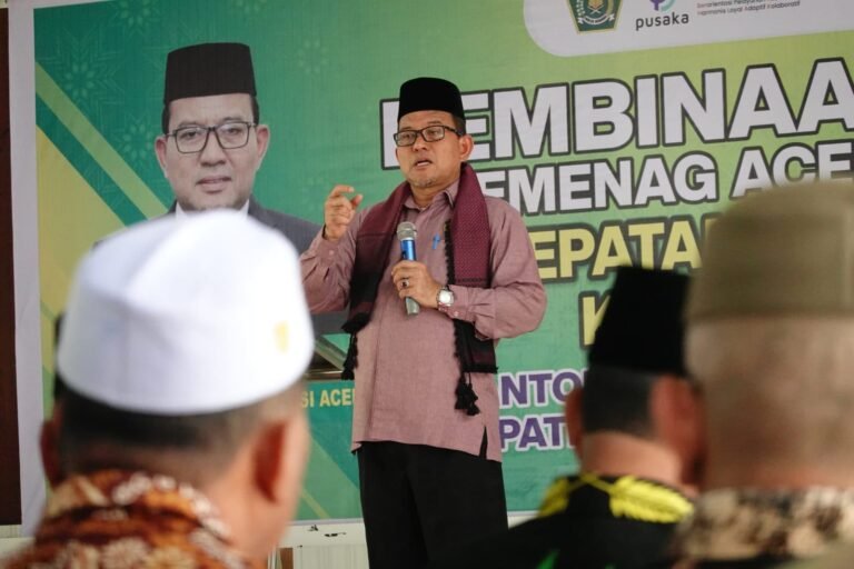 Kakanwil Kemenag Aceh Gelar Bimbingan ASN Di Aceh Timur