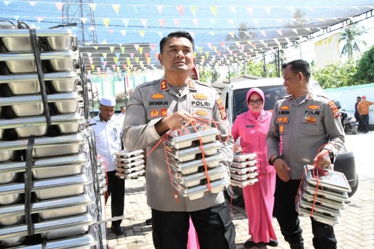 Kapolres Aceh Timur Launching SPPG Kemala Bhayangkari, Layani 4.000 Penerima Manfaat.