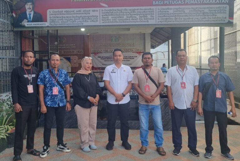 Silaturahmi Dengan Ka.Rutan Tanjung Pura,Tiga Organisasi Wartawan Ucapkan Apresiasi Dan Terimakasih.