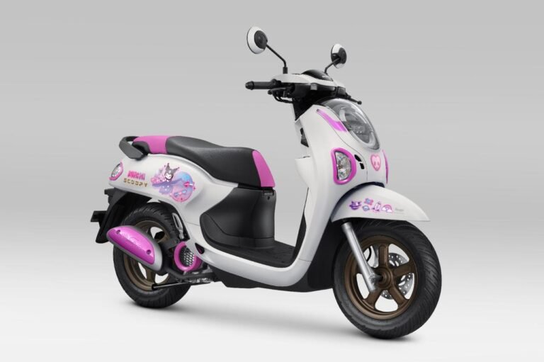Edisi Terbatas, Kolaborasi Unik Honda Scoopy dengan Kuromi