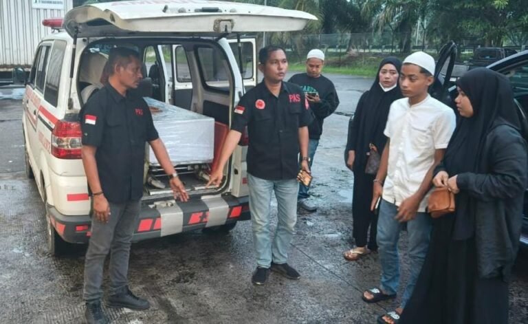 PAS Pulangkan Warga Aceh Timur Yang Meninggal di Hospital Shah alam Malaysia